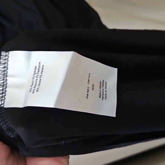 Motherhood Maternity,Off Shoulder Maxi Dress, Black - Picture 5 of 7